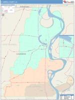 E. Carroll Parish (), La Wall Map